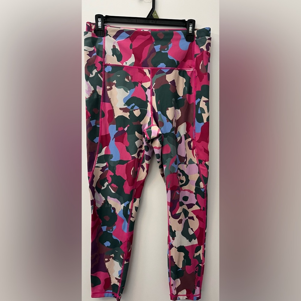 Reebok Multicolor Camouflage Leggings